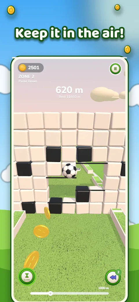 Keep the ball in the air