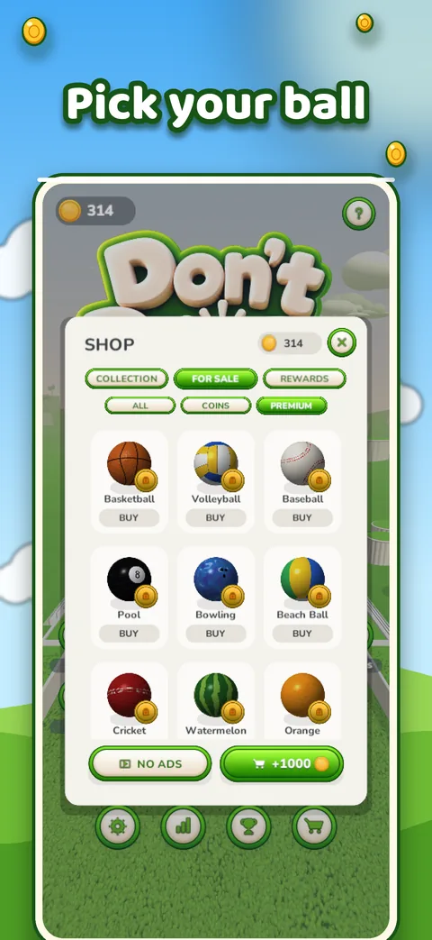 Pick your ball